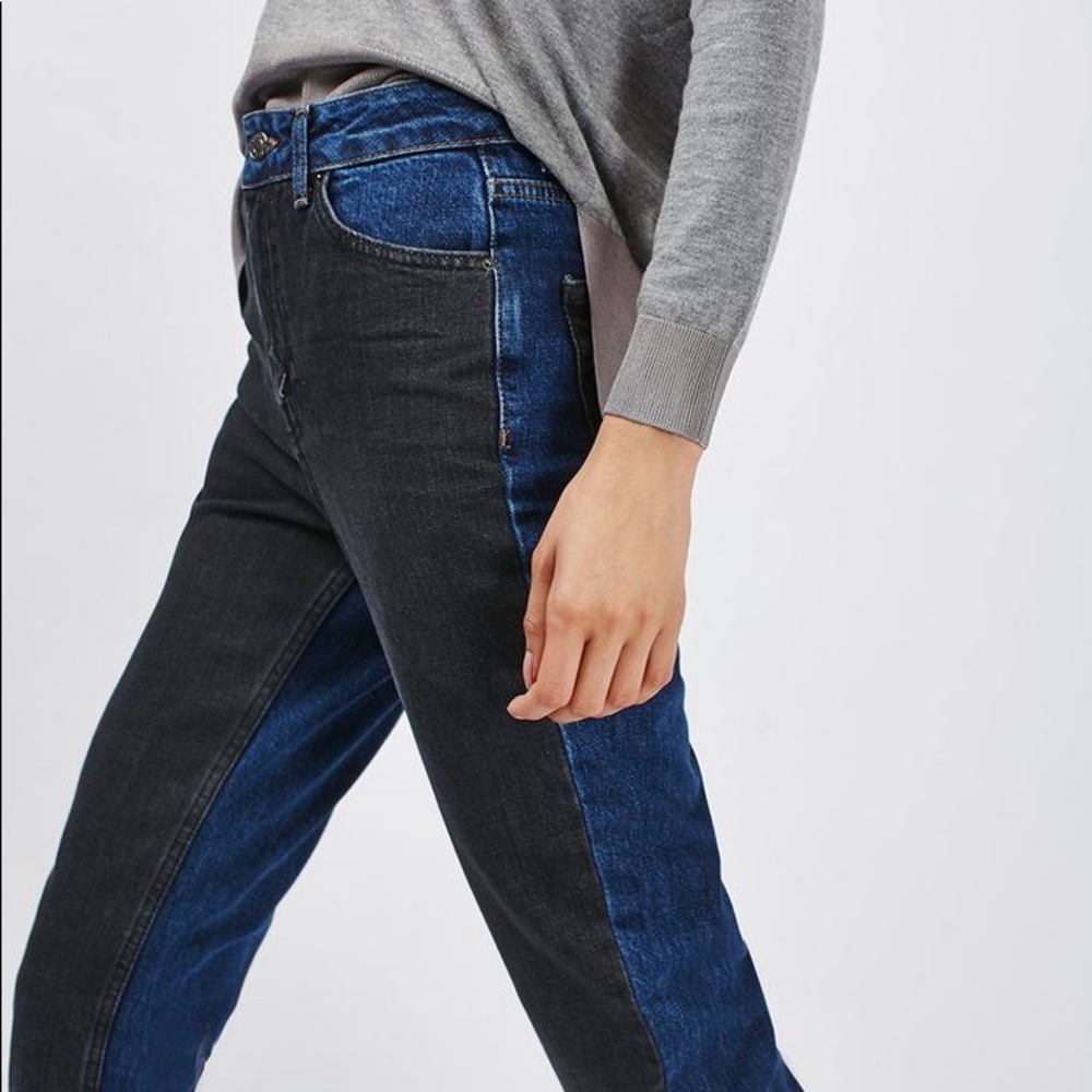 Topshop Moto Jeans - 2 Tone